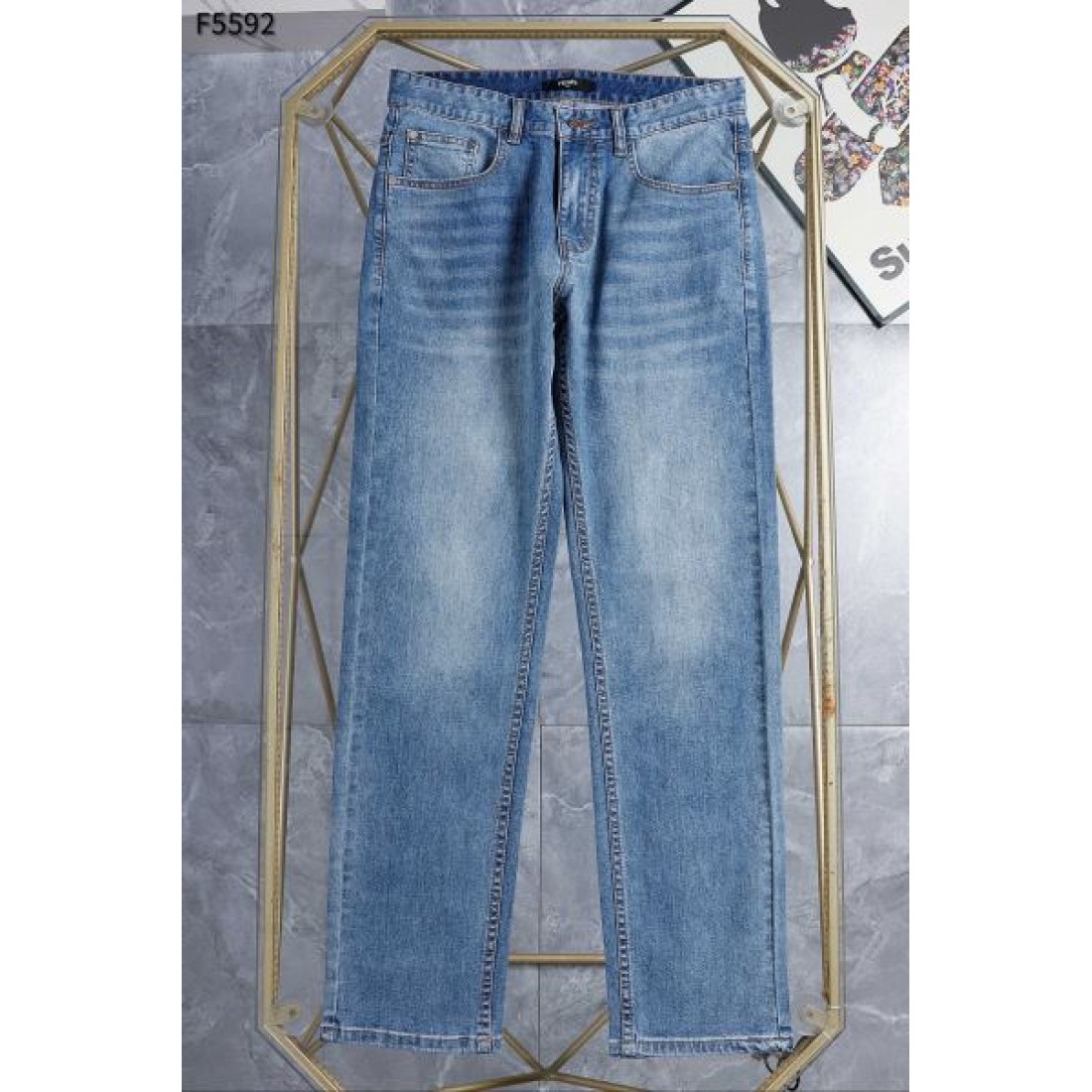 モダン 上質 トレンド FENDI フェンデイ コピー ジーンズ おしゃれ 高見え