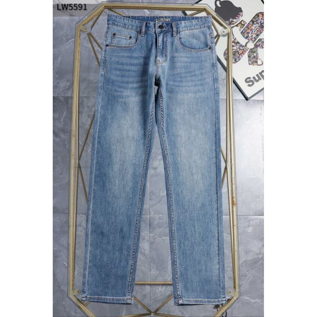 シンプル 上品 洗練 LOEWE ロエベ コピー ジーンズ きれいめ 大人向け