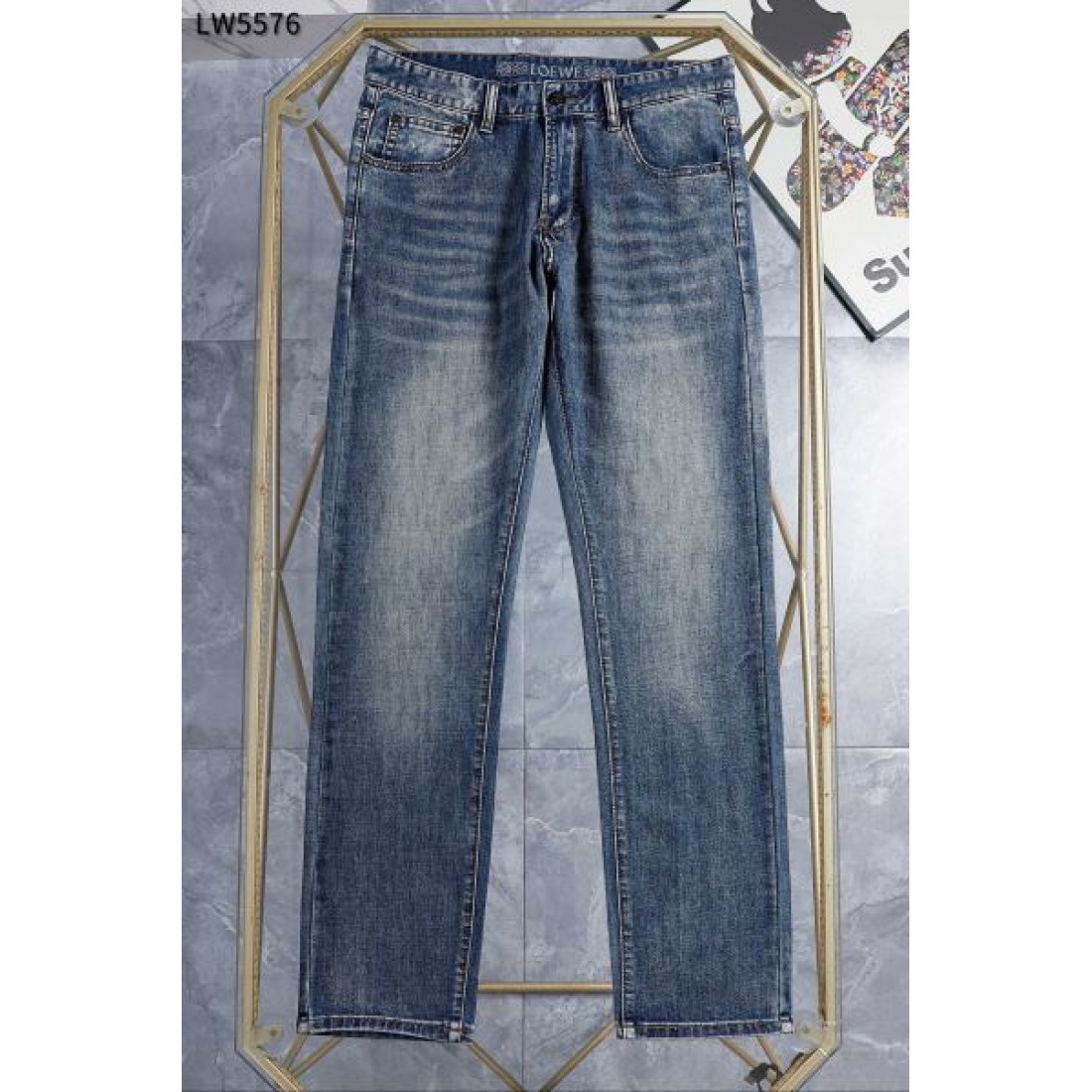 ナチュラル 上質 モダン LOEWE ロエベ コピー ジーンズ 高評価 人気