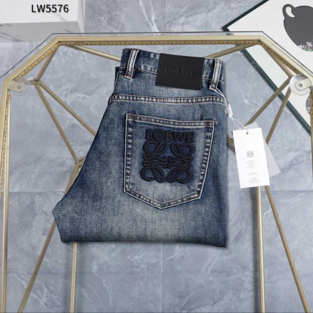 ナチュラル 上質 モダン LOEWE ロエベ コピー ジーンズ 高評価 人気