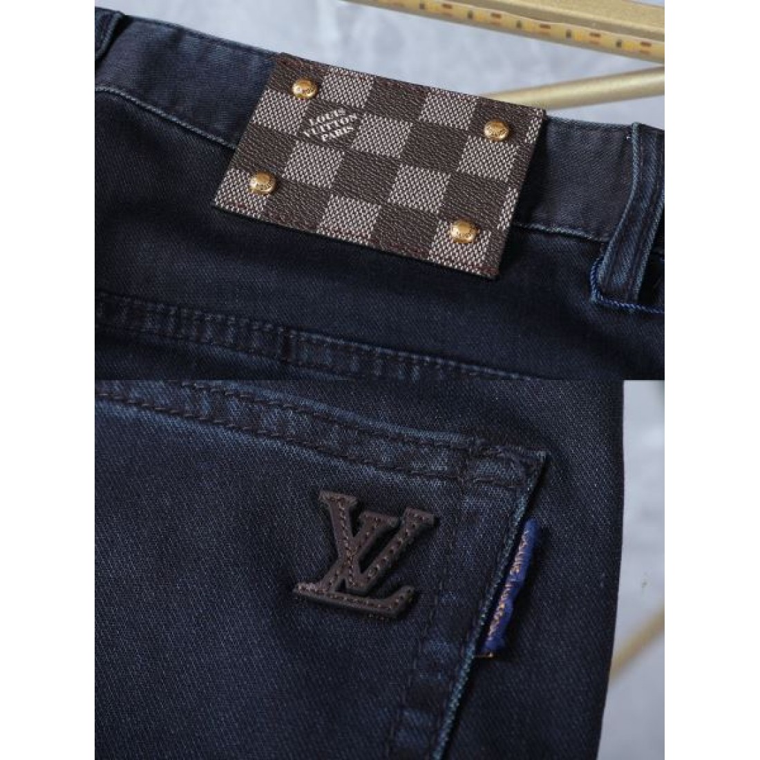 洗練 大人向け シンプル LOUIS VUITTON ルイヴィトン コピー ジーンズ 万能