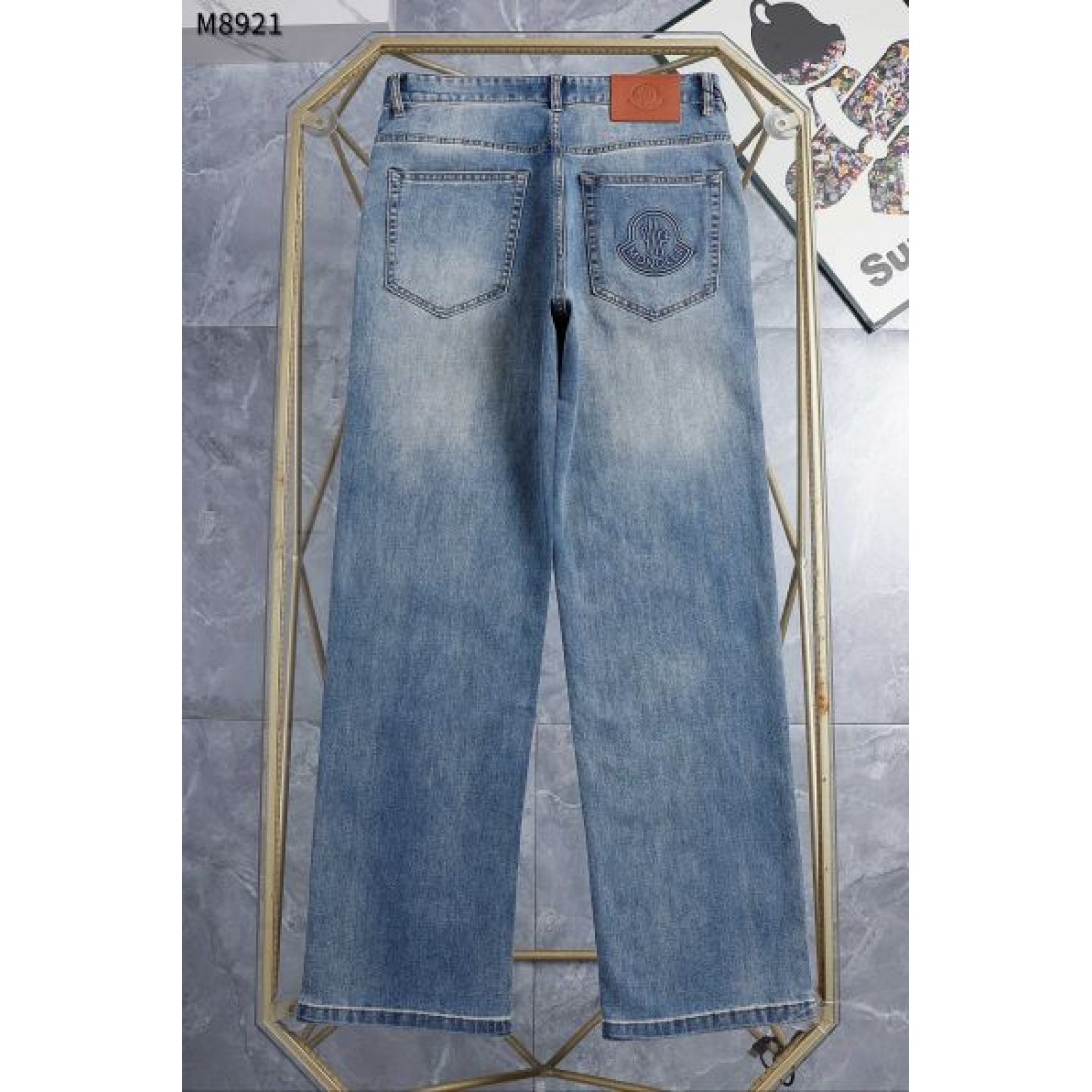 スポーティ 上質 トレンド MONCLER モンクレール コピー ジーンズ スタイリッシュ 