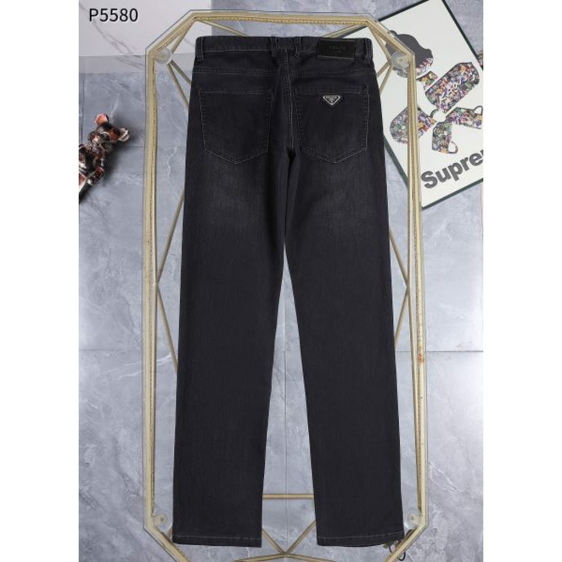 クール きれいめ 上質 PRADA プラダ コピー ジーンズ 高見え 定番 おすすめ