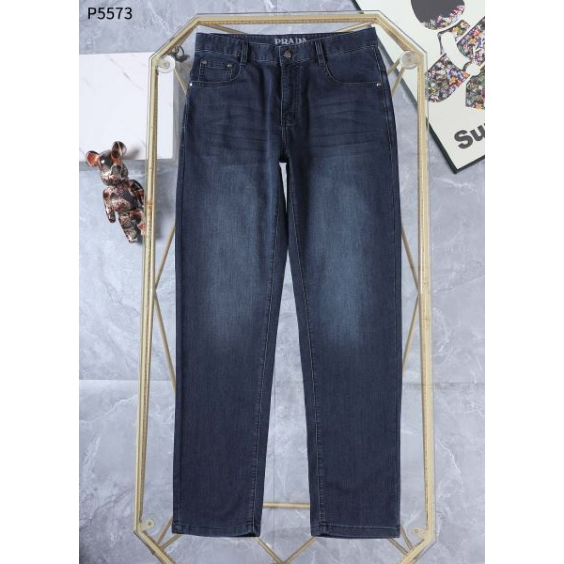 シック 大人向け 高級感 PRADA プラダ コピー ジーンズ スタイリッシュ