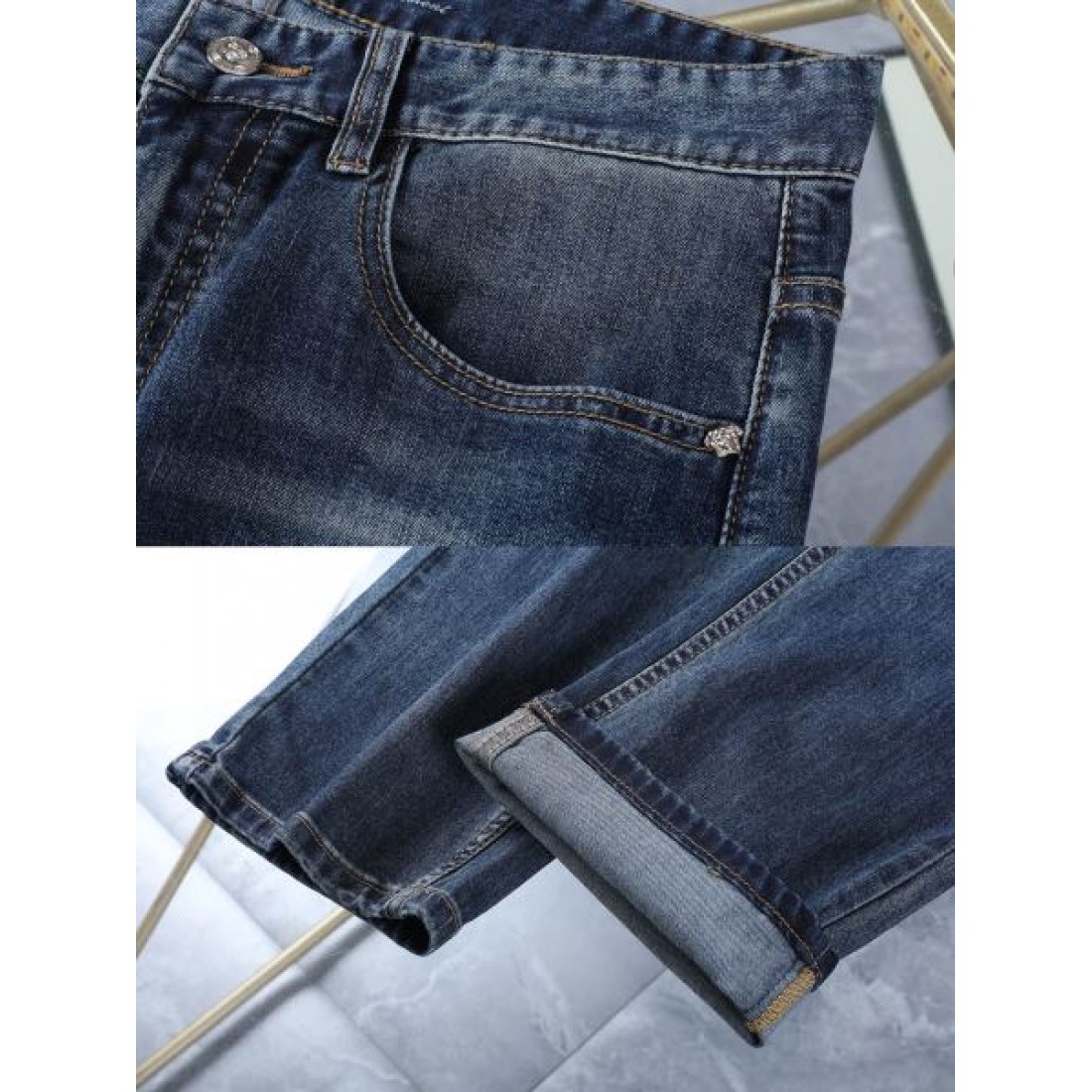 ラグジュアリー 派手め 上質 VERSACE ヴェルサーチェ コピー ジーンズ 目立つ