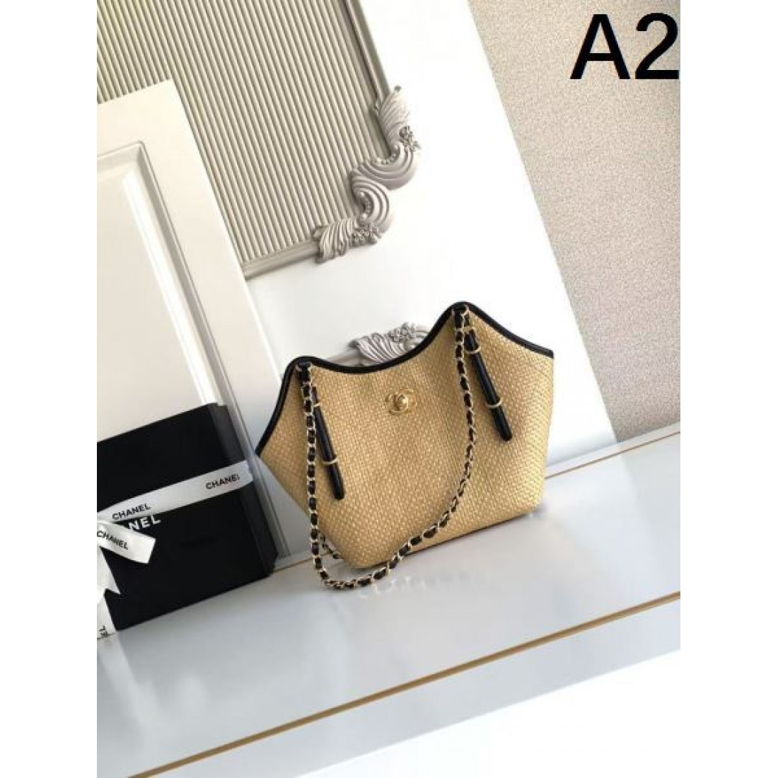  モダン 知的印象 シャネル CHANEL コピー トートバッグ コーデ万能 機能充実