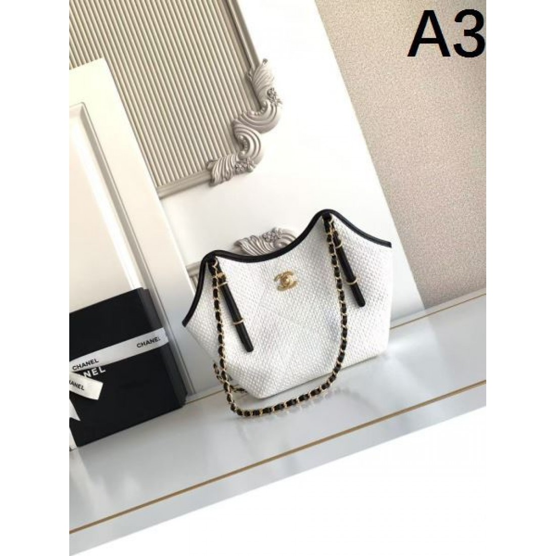  モダン 知的印象 シャネル CHANEL コピー トートバッグ コーデ万能 機能充実