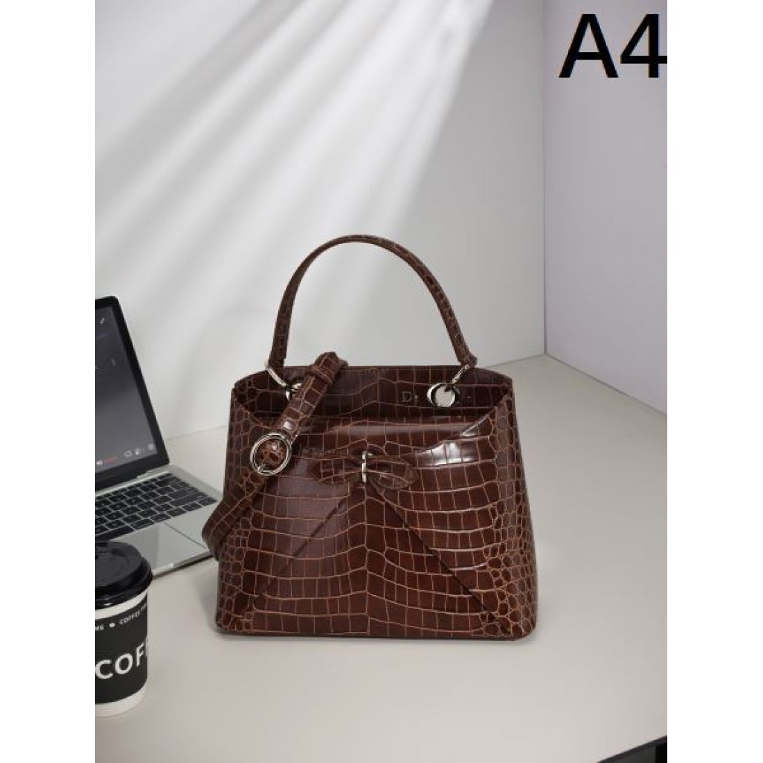 都会的 モダン ディオール DIOR コピー トートバッグ 収納力充実 状態良好