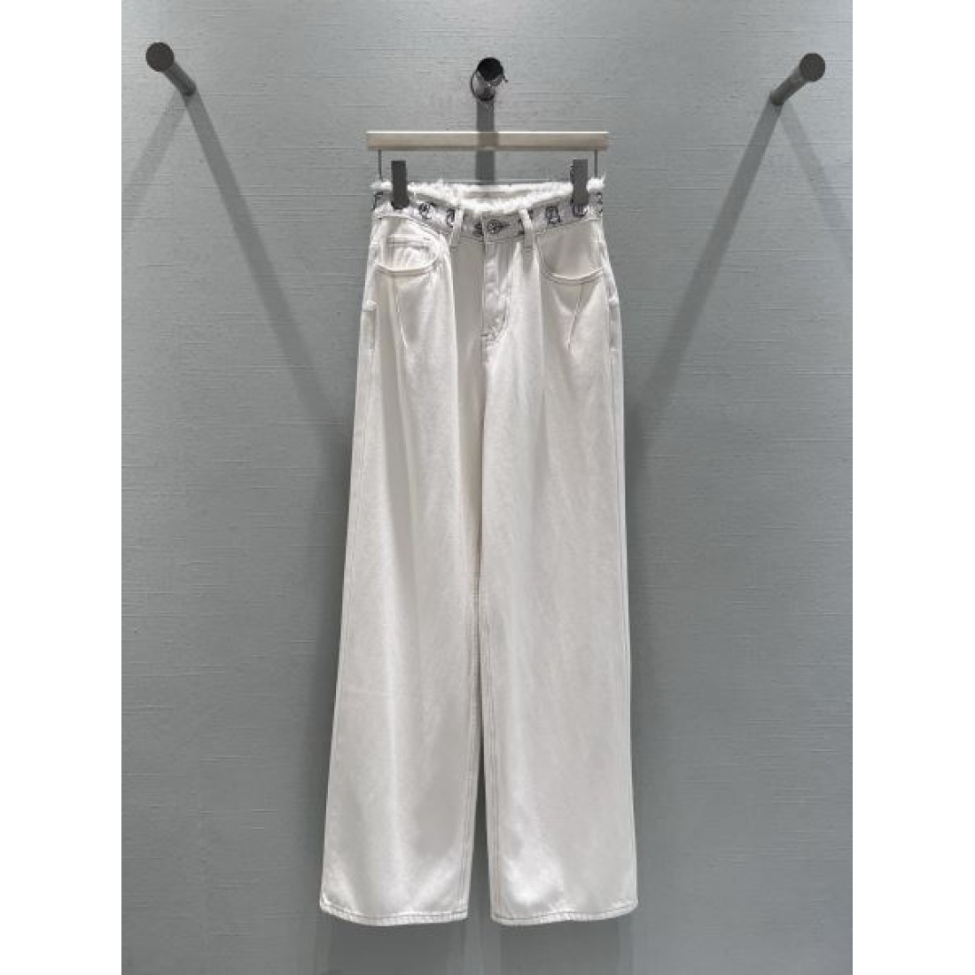 ロック調 個性的 CHROME HEARTS クロムハーツ スーパーコピー デニムパンツ 希少