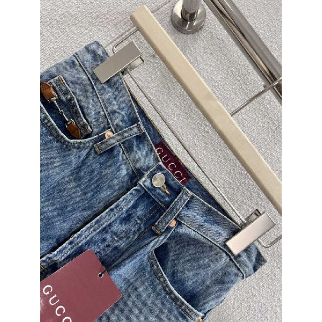 クラシック 高級 GUCCI グッチ スーパーコピー デニムパンツ 存在感