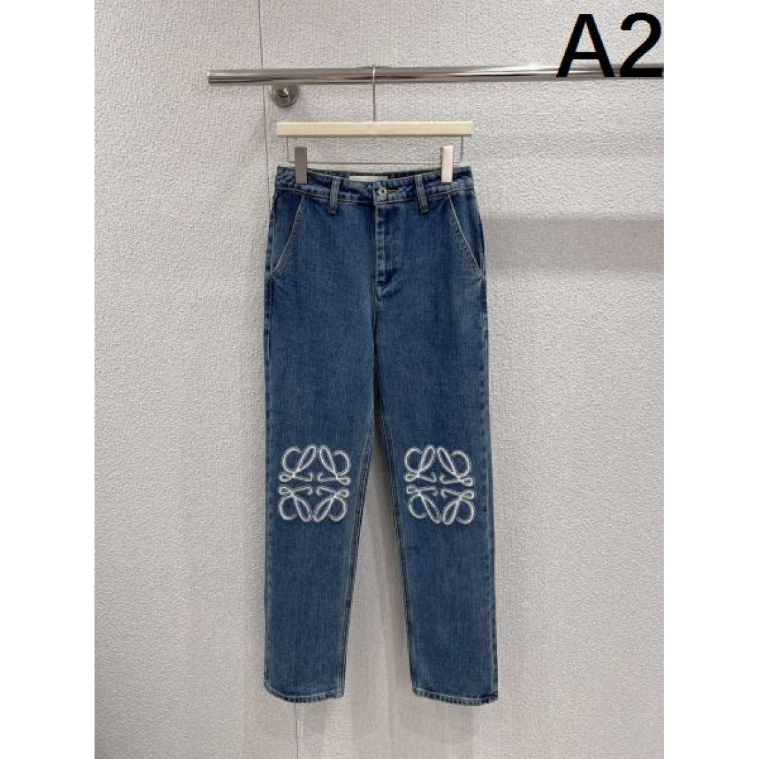  上質感 モード LOEWE ロエベ スーパーコピー デニムパンツ 柔軟