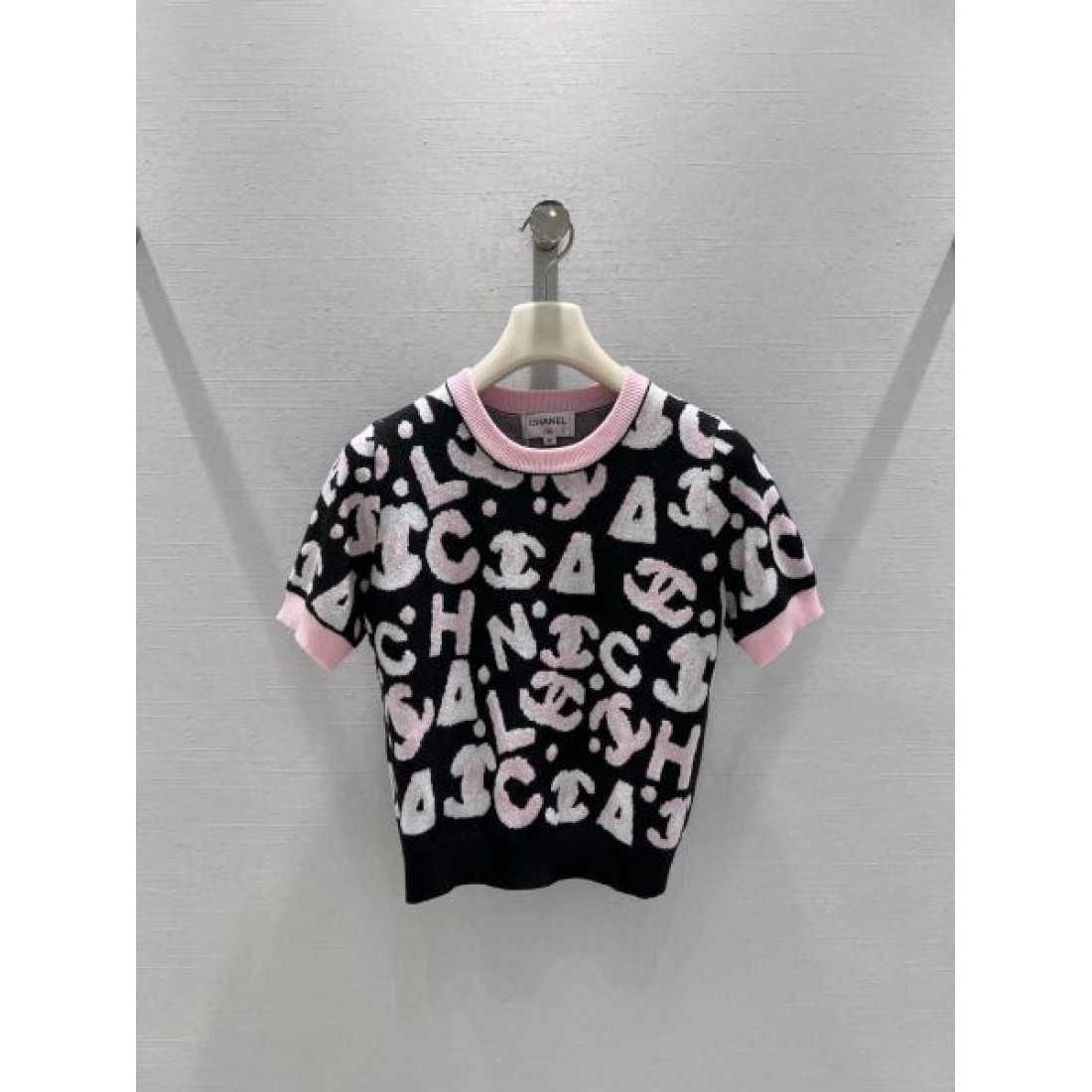 クラシック 上質 CHANEL シャネル コピー 半袖ニット シンプル 華やか