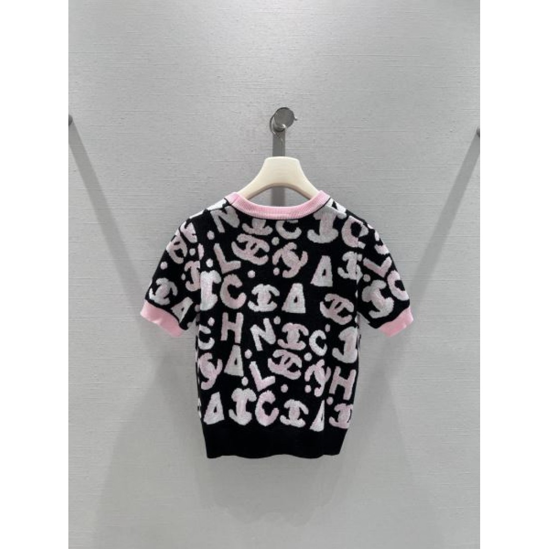 クラシック 上質 CHANEL シャネル コピー 半袖ニット シンプル 華やか