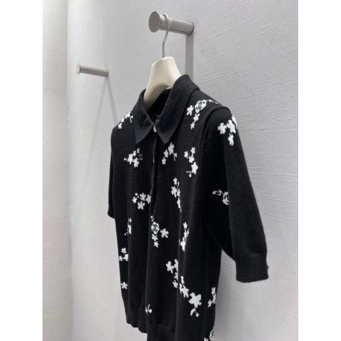 フェミニン 高級感 CHANEL シャネル コピー 半袖ニット エレガント 上質