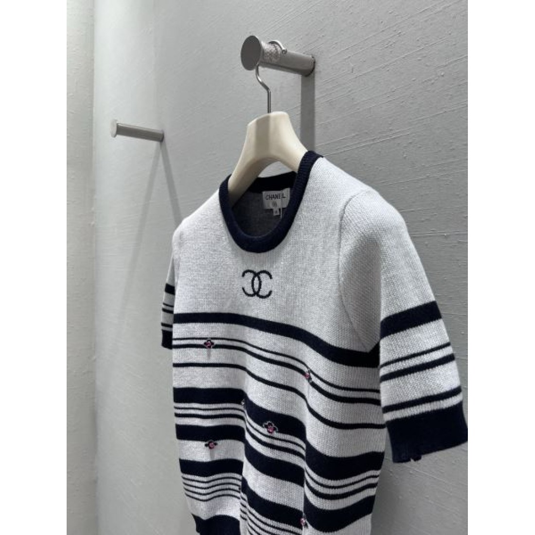  上品 クラシック CHANEL シャネル コピー 半袖ニット 高級感 エレガント