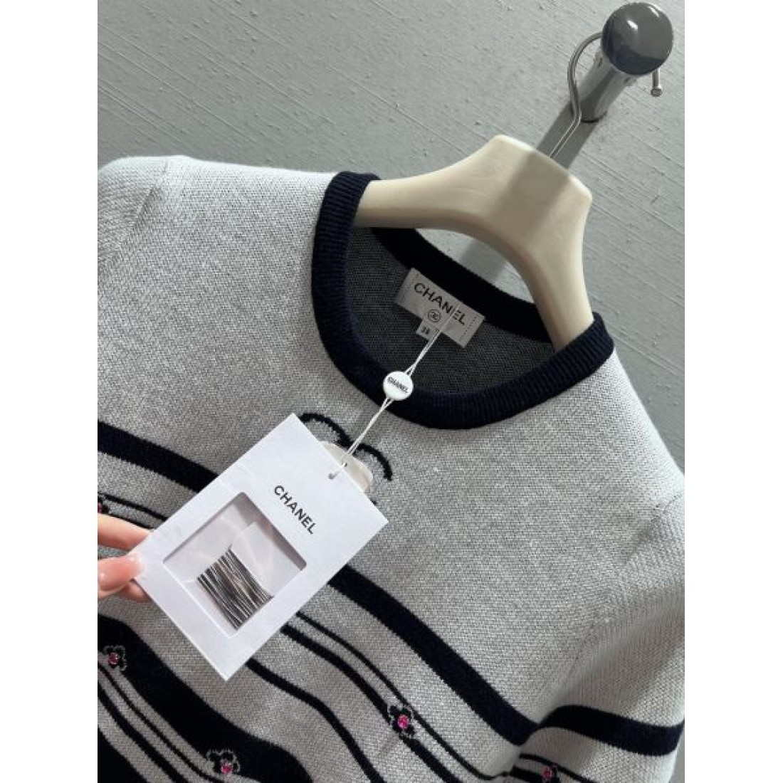  上品 クラシック CHANEL シャネル コピー 半袖ニット 高級感 エレガント