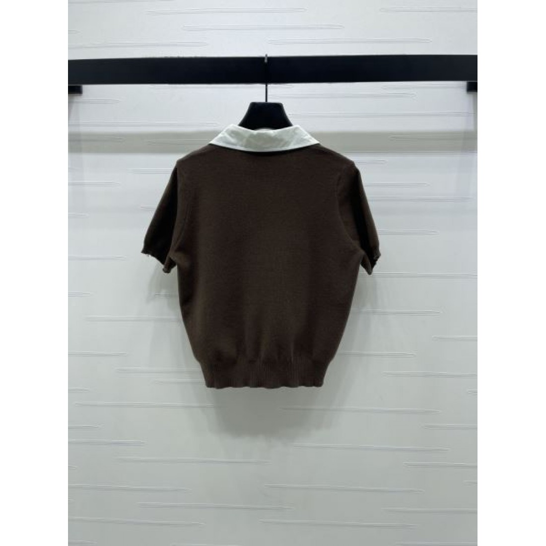 清楚感 エレガント MIU MIU ミュウミュウ コピー 半袖ニット 女性らしい 