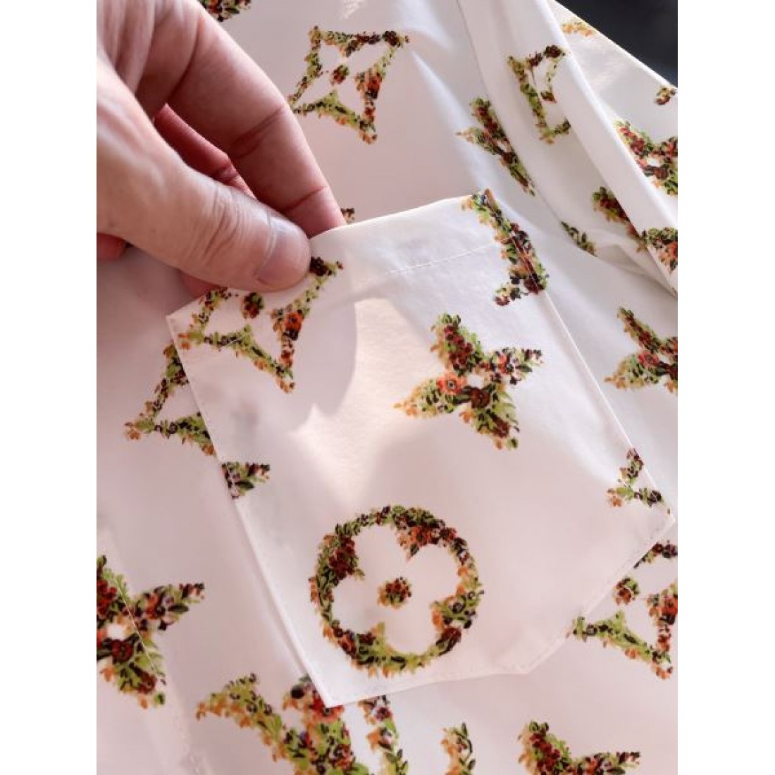 大人スタイル 落ち着き LOUIS VUITTON ルイヴィトン コピー 長袖シャツ 快適 人気