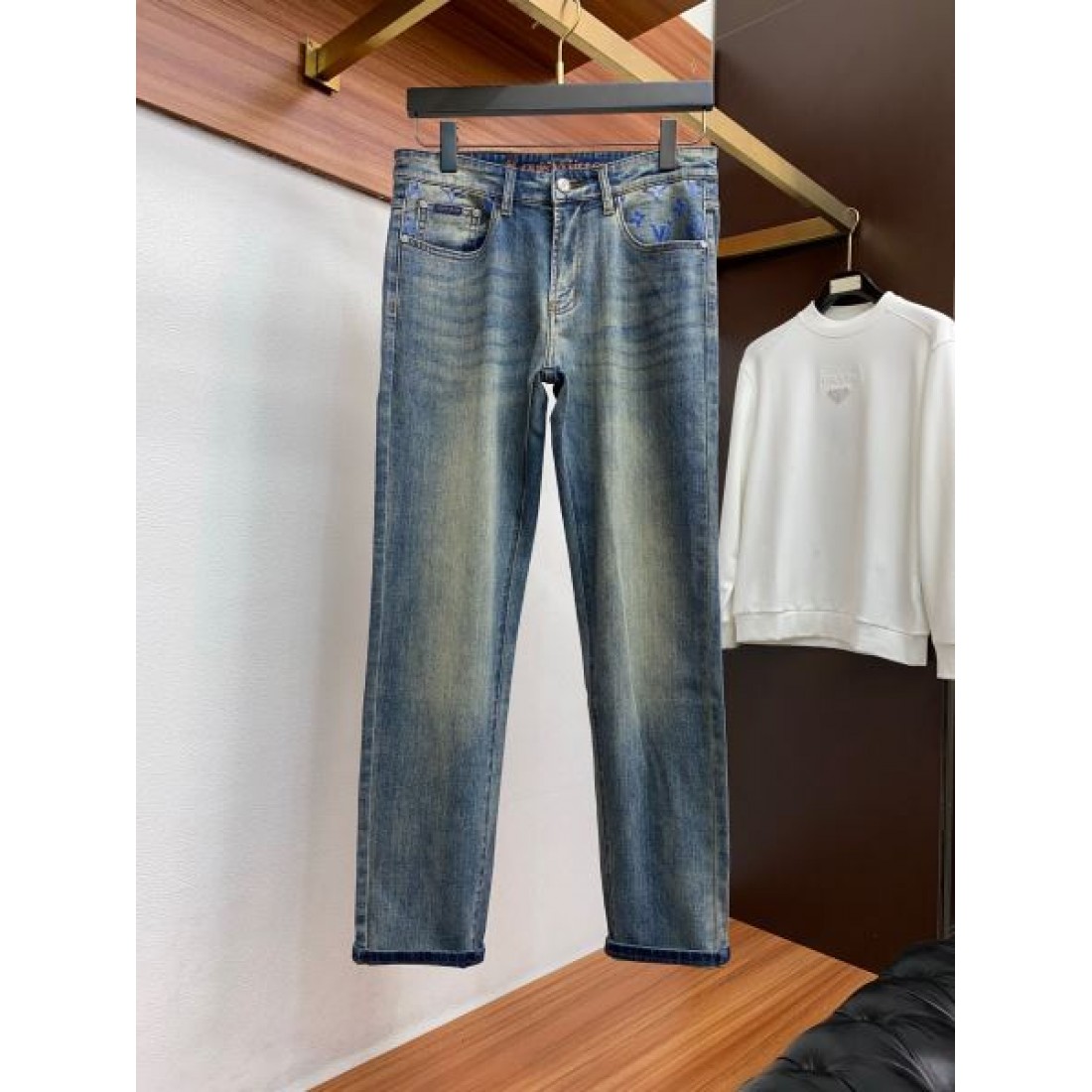 高級感 スタイリッシュ LOUIS VUITTON ルイヴィトン スーパーコピー ジーンズ 上質