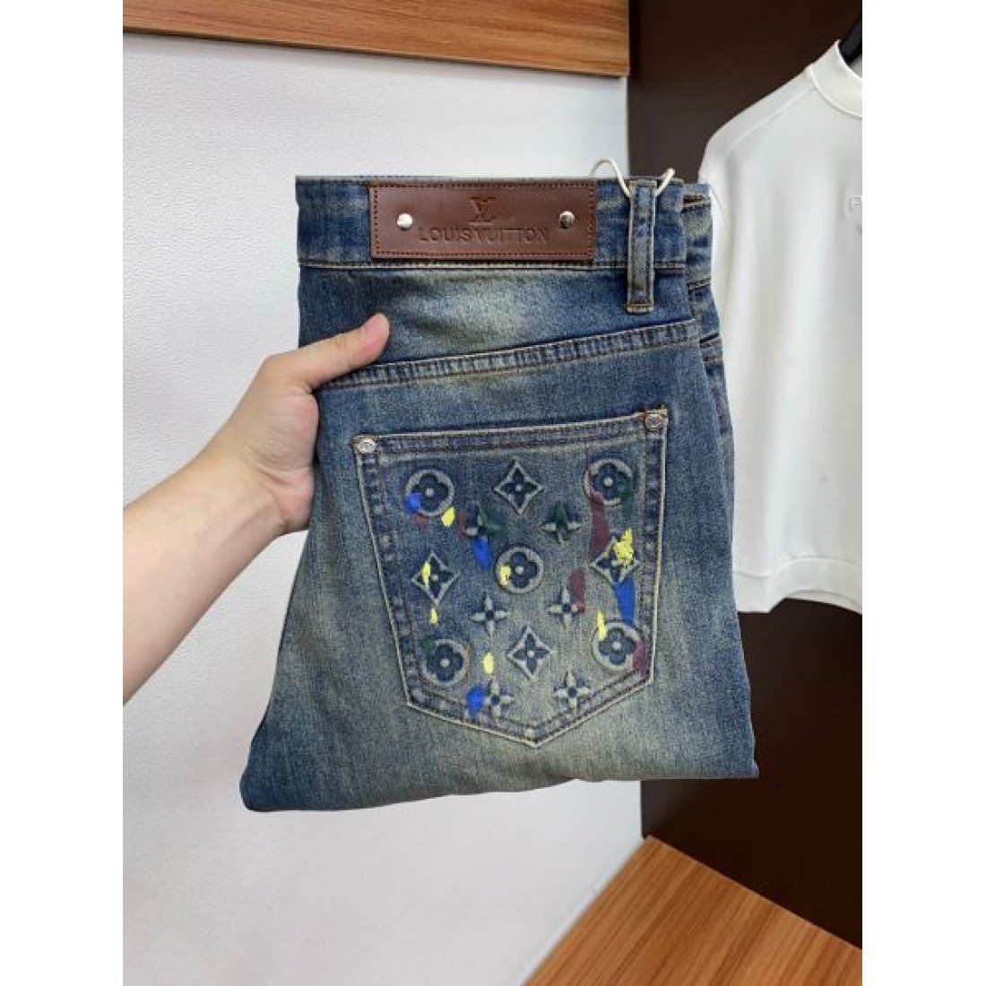 高級感 スタイリッシュ LOUIS VUITTON ルイヴィトン スーパーコピー ジーンズ 上質