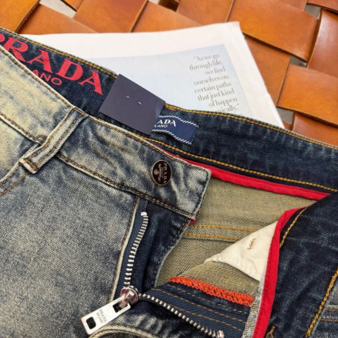 ミニマル 洗練 PRADA プラダ スーパーコピー ジーンズ 上品