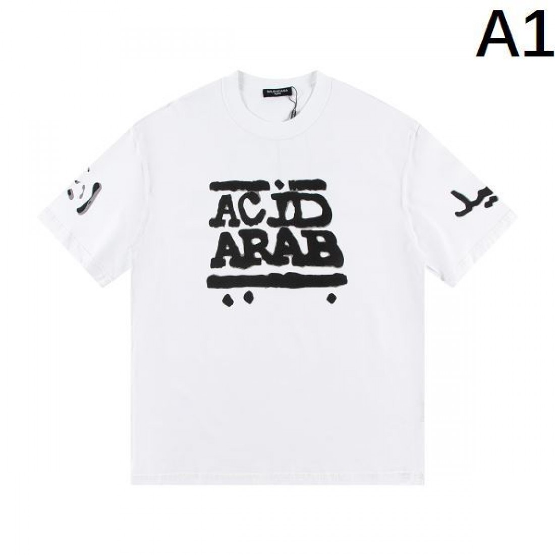 シンプル高級感 洗練カジュアル BALENCIAGA バレンシアガ コピー Tシャツ 軽量素材 デイリー向け