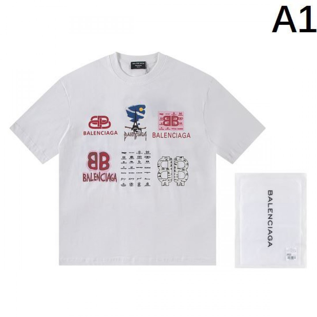 スタイリッシュ 人気ライン BALENCIAGA バレンシアガ コピー Tシャツ 快適着心地 おしゃれ定番