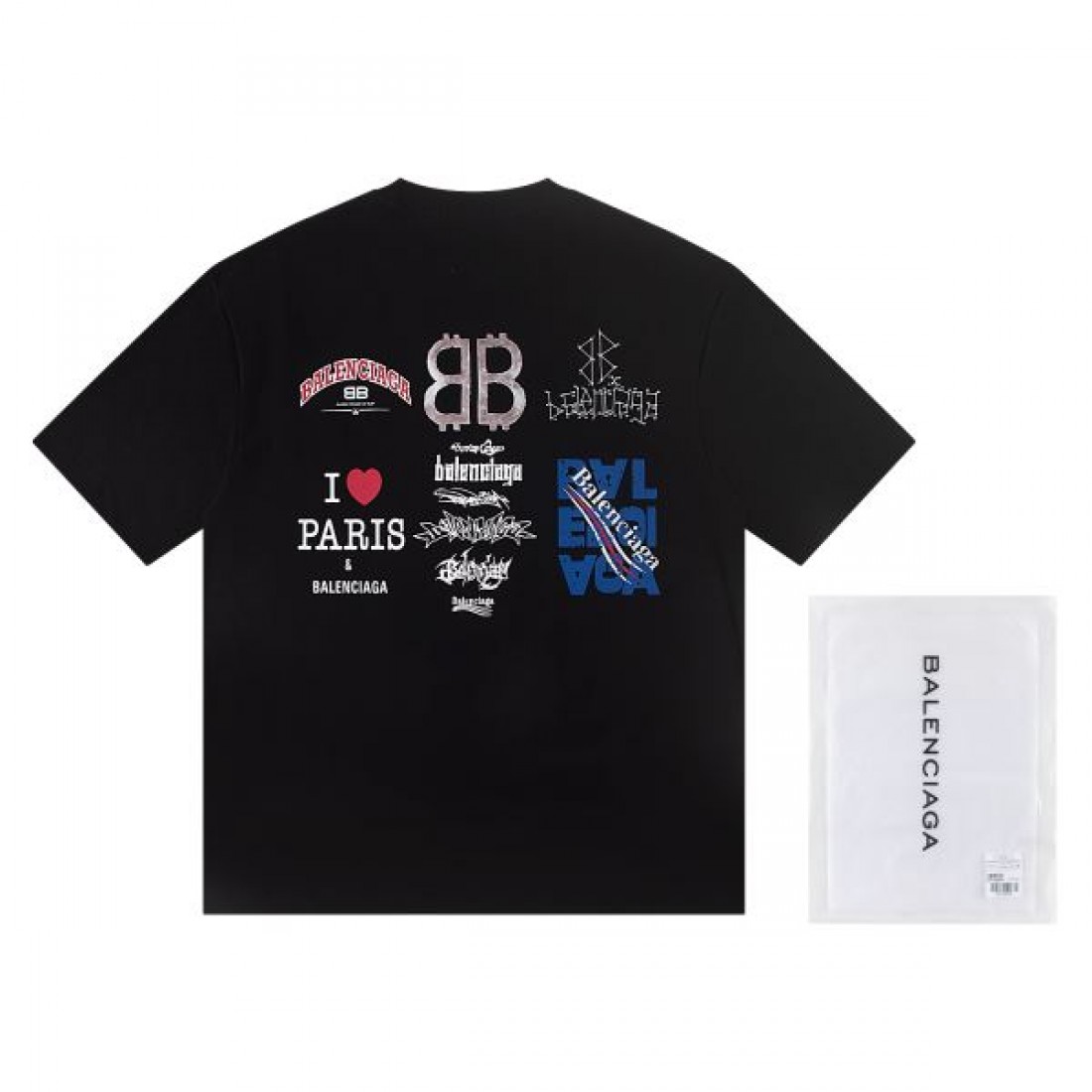 スタイリッシュ 人気ライン BALENCIAGA バレンシアガ コピー Tシャツ 快適着心地 おしゃれ定番