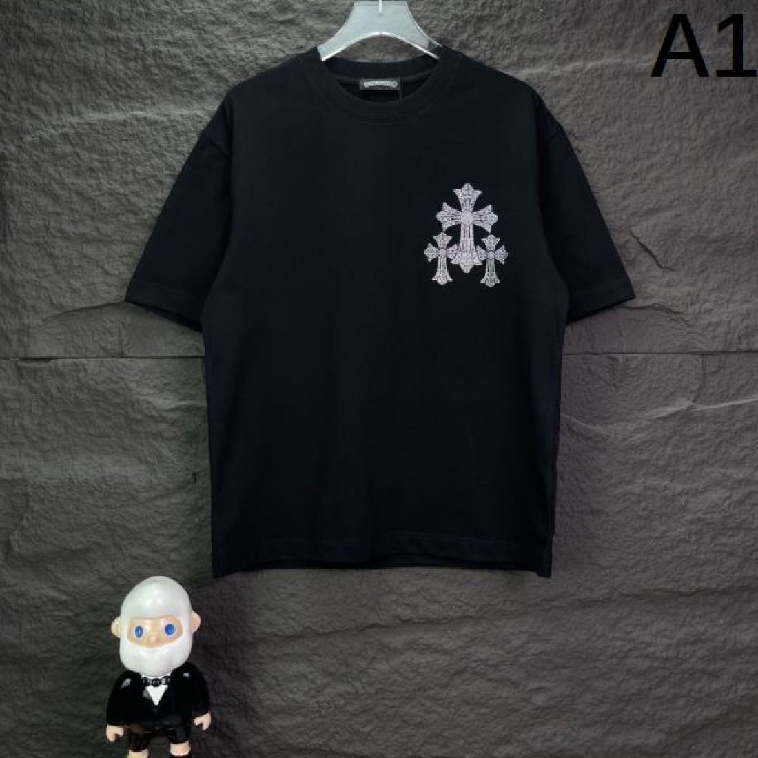 ユニーク クール CHROME HEARTS クロムハーツ コピー Tシャツ トレンド感 高見え