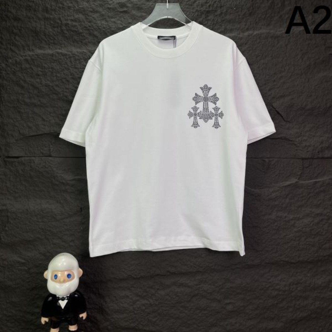 ユニーク クール CHROME HEARTS クロムハーツ コピー Tシャツ トレンド感 高見え