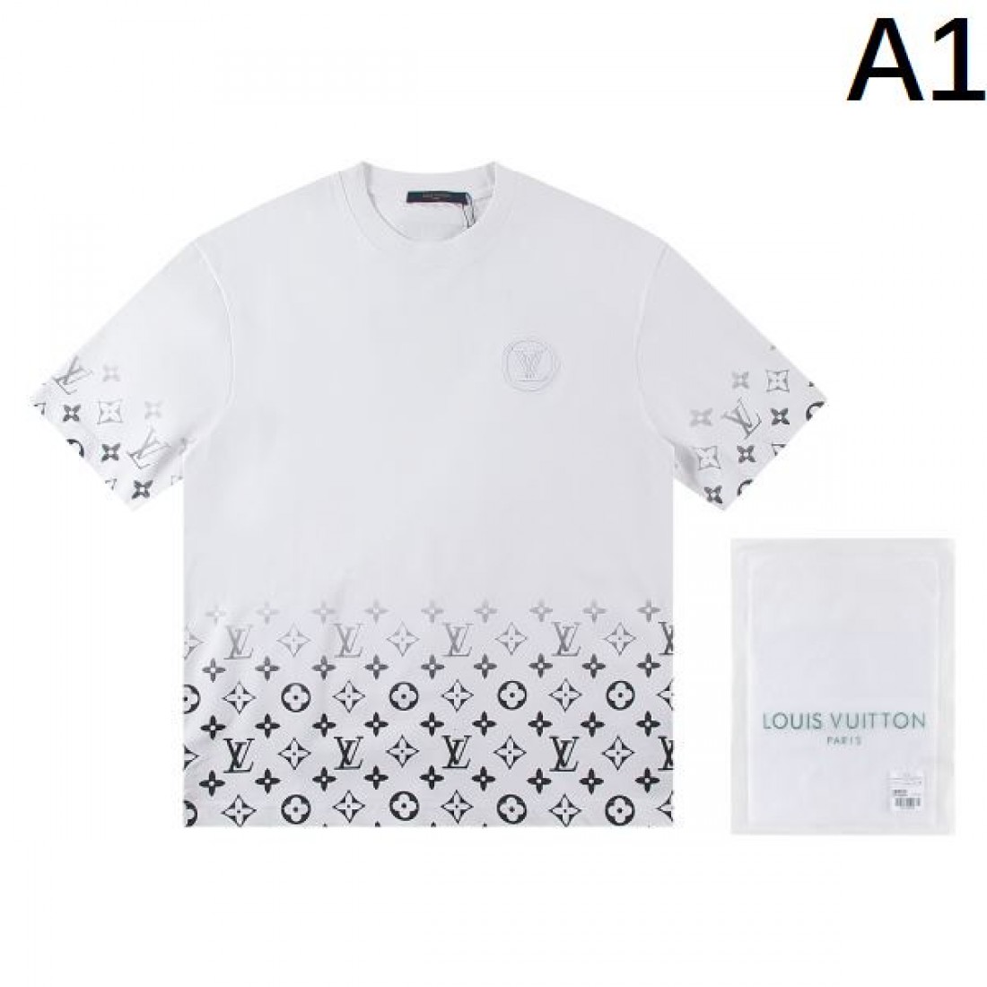 高級感 シンプル LOUIS VUITTON ルイヴィトン コピー Tシャツ 上質素材 おしゃれ