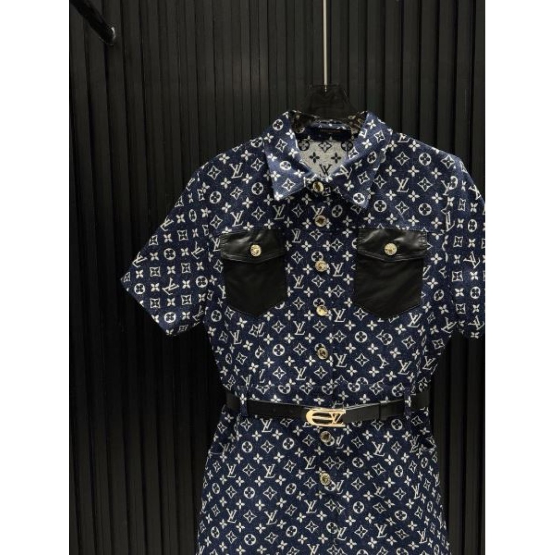 Louis Vuitton 高級感 総柄プリント ルイ・ヴィトン スーパーコピー ワンピース ウレディース