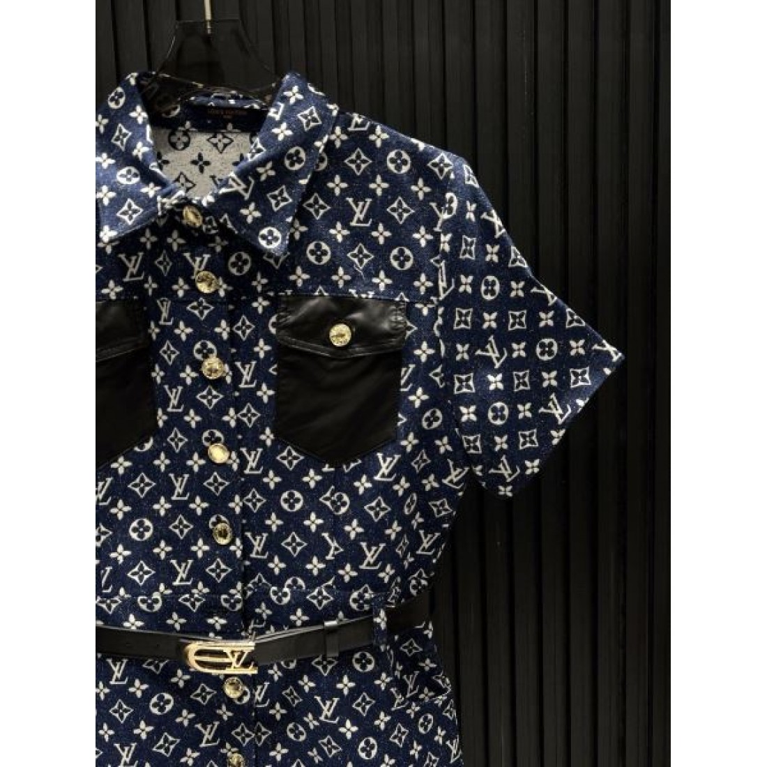 Louis Vuitton 高級感 総柄プリント ルイ・ヴィトン スーパーコピー ワンピース ウレディース