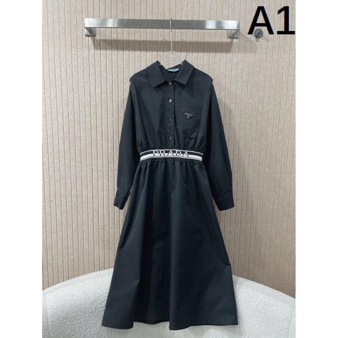 PRADA コピー ワンピース ウエストマーク ...