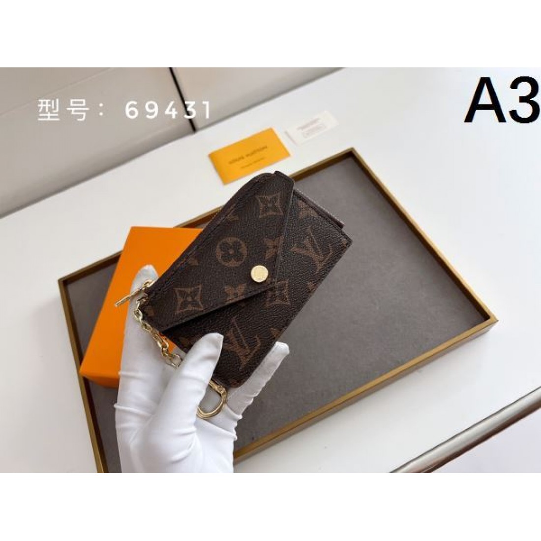 高見え Louis Vuitton ミニ財布 コンパクト カード収納 一体型 コンパクト財布  ルイヴィトン コピー 