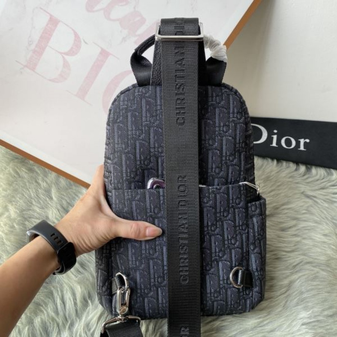 高級感 モダン 機能的 大容量 男女兼用 ディオール DIOR コピー ボディバッグ