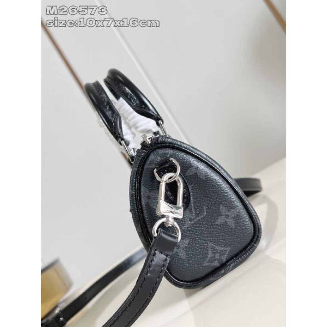 モード 高級感 Louis Vuitton ルイヴィトン コピー トートバッグ スムースレザー ミニボストン 2WAYショルダー シルバー金具 コンパクト収納 上質仕上げ