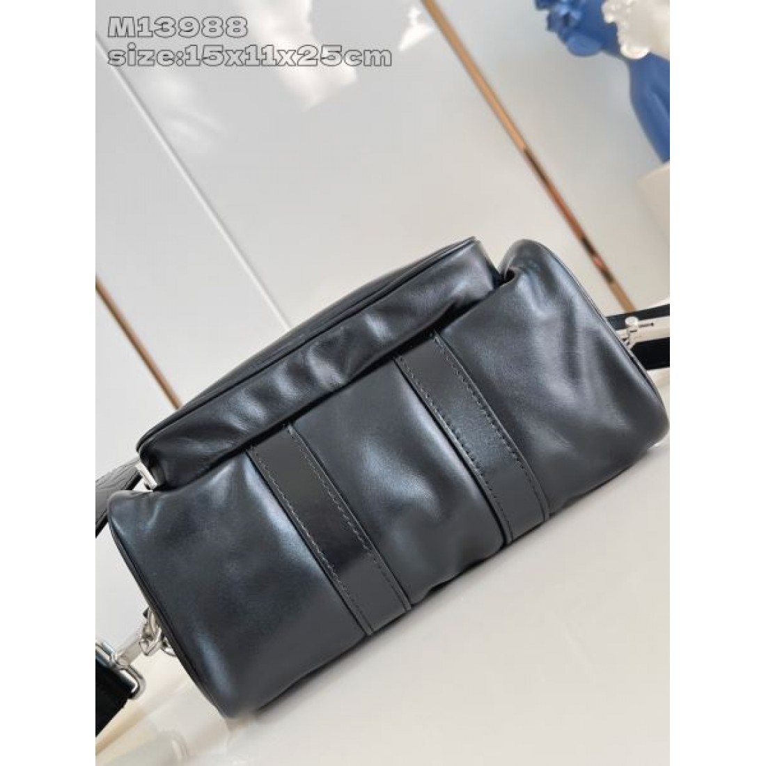 モード クール Louis Vuitton ルイヴィトン スーパーコピー トートバッグ モノグラムエクリプス ミニボストン 2WAYショルダー シルバー金具 コンパクトサイズ 高級感仕上げ